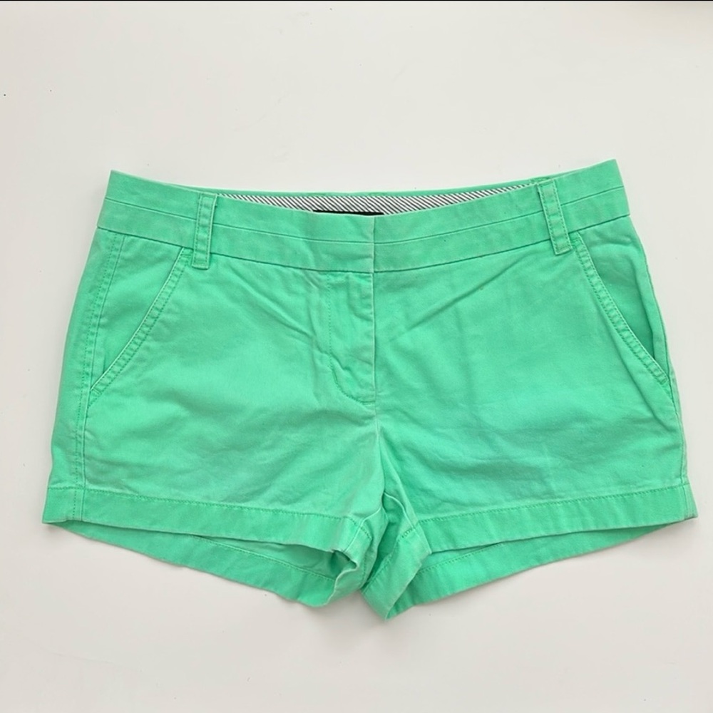 J CREW | Chino Shorts | Green | Size 6
